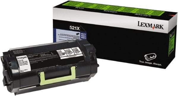 Lexmark - Black Toner Cartridge - Use with Lexmark MS711, MS811, MS812 - Americas Industrial Supply