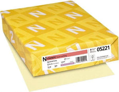 Neenah Paper - 8-1/2" x 11" Baronial Ivory Copy Paper - Use with Laser Printers, Copiers, Inkjet Printers - Americas Industrial Supply