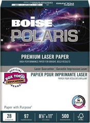 Boise - 8-1/2" x 11" White Copy Paper - Use with Copiers, Laser Printers - Americas Industrial Supply