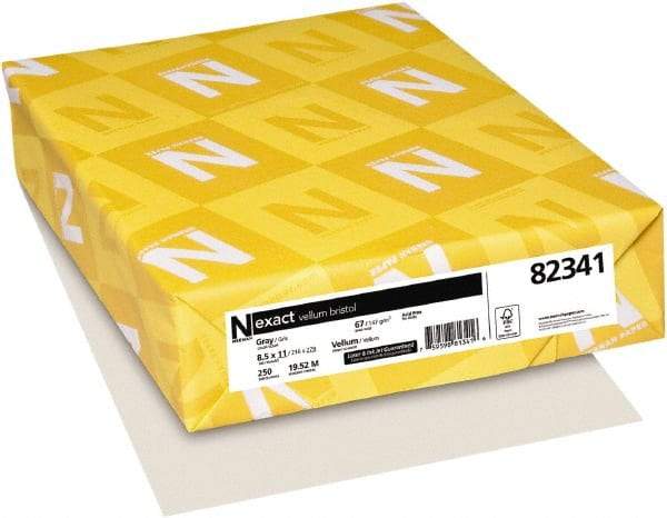 Neenah Paper - 8-1/2" x 11" Gray Colored Copy Paper - Use with Laser Printers, Copiers, Inkjet Printers - Americas Industrial Supply