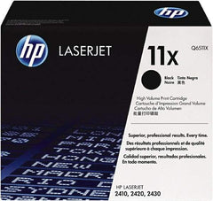 Hewlett-Packard - Black Toner Cartridge - Use with HP LaserJet 2420, 2430 - Americas Industrial Supply