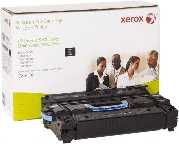 Xerox - Black Toner Cartridge - Use with HP LaserJet 9000, 9050, 9040mfp, 9050mfp, M9040, M9050 - Americas Industrial Supply