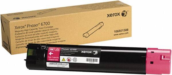 Xerox - Magenta Toner Cartridge - Use with Xerox Phaser 6700 - Americas Industrial Supply