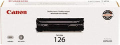 Canon - Black Toner Cartridge - Use with Canon imageCLASS LBP6200d - Americas Industrial Supply