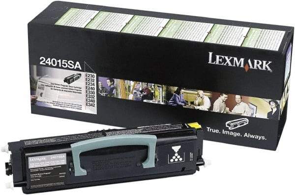 Lexmark - Black Toner Drum - Use with Lexmark E23x, E240, E33x, E34x - Americas Industrial Supply