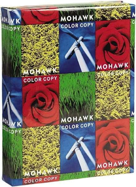 Mohawk - 8-1/2" x 11" Bright White Colored Copy Paper - Use with Laser Printers, Copiers, Digital Imaging Equipment - Americas Industrial Supply