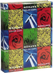 Mohawk - 8-1/2" x 11" Bright White Colored Copy Paper - Use with Laser Printers, Copiers, Digital Imaging Equipment - Americas Industrial Supply