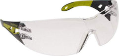 HexArmor - Clear Lenses, Frameless Safety Glasses - Anti-Fog, Size Universal, Wrap Around - Americas Industrial Supply