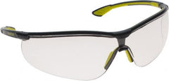 HexArmor - Clear Lenses, Frameless Safety Glasses - Anti-Fog, Size Universal, Wrap Around - Americas Industrial Supply