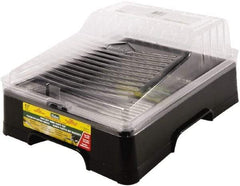 Richard - 9-1/2" Roller Compatible Paint Tray - 1 Gal Capacity, 9-1/2" Wide, Plastic - Americas Industrial Supply