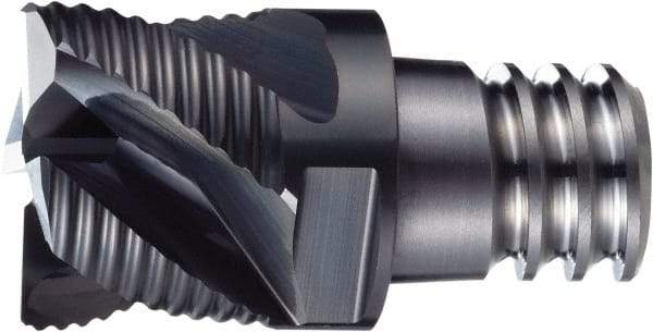OSG - PXNH Grade XP3225 Carbide End Milling Tip Insert - Cr Finish, 4 Flutes, 12mm Cutting Diam, 8.4mm Depth of Cut, 40/42° Helix - Americas Industrial Supply
