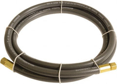 Continental ContiTech - 1/2" ID x 0.78" OD 10' Long Multipurpose Air Hose - FNPT x FNPT Ends, 300 Working psi, -10 to 158°F, 1/2" Fitting, Gray - Americas Industrial Supply