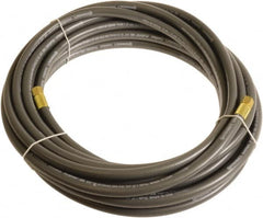 Continental ContiTech - 1/2" ID x 0.78" OD 15' Long Multipurpose Air Hose - FNPT x FNPT Ends, 300 Working psi, -10 to 158°F, 1/2" Fitting, Gray - Americas Industrial Supply