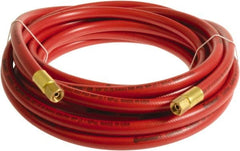 Continental ContiTech - 1/2" ID x 0.78" OD 25' Long Multipurpose Air Hose - FNPT x FNPT Ends, 300 Working psi, -10 to 158°F, 1/2" Fitting, Red - Americas Industrial Supply