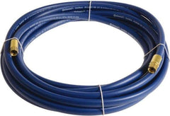 Continental ContiTech - 1/4" ID x 0.45" OD 50' Long Multipurpose Air Hose - FNPT x FNPT Ends, 300 Working psi, -10 to 158°F, 1/4" Fitting, Blue - Americas Industrial Supply