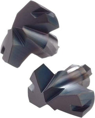 OSG - Series 78PXD, 15.08mm Diam Grade XP1425 140° Replaceable Drill Tip - Carbide, Cr Finish, 3 Seat Size - Americas Industrial Supply