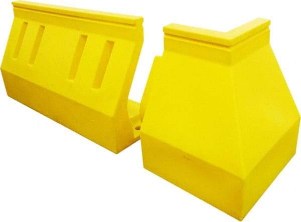 UltraTech - 2-1/2' Long x 2-1/2' Wide x 36" High, Spill Containment Wall - Compatible with Berm - Americas Industrial Supply