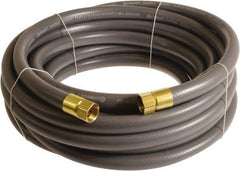Continental ContiTech - 3/4" ID x 1.11" OD 75' Long Multipurpose Air Hose - FNPT x FNPT Ends, 250 Working psi, -10 to 158°F, 3/4" Fitting, Gray - Americas Industrial Supply