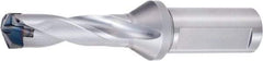 OSG - 19 to 19.99mm Diam, 5xD, 97.5mm Max Depth, 25mm Shank Diam, 123.4mm Flute, Replaceable Tip Drill - PXDH\x85. Insert, 7 Seat Size, PXDZ Toolholder, Series 78310 - Americas Industrial Supply