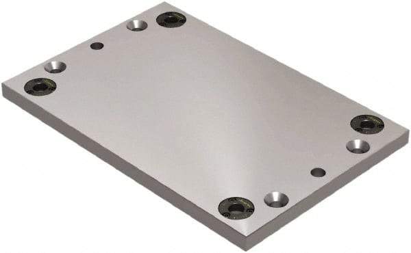 Jergens - 375mm Long x 250mm Wide Steel Fixture Plate - 20mm Plate Thickness - Americas Industrial Supply