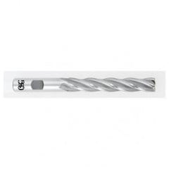 1 Dia. x 8-1/2 Overall Length 6-Flute Square End HSS-CO SE End Mill-Round Shank-Center Cutting-TiCN - Americas Industrial Supply