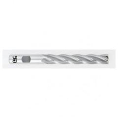 1/2 Dia. x 5 Overall Length 4-Flute Square End HSS-CO SE End Mill-Round Shank-Center Cutting-Uncoated - Americas Industrial Supply