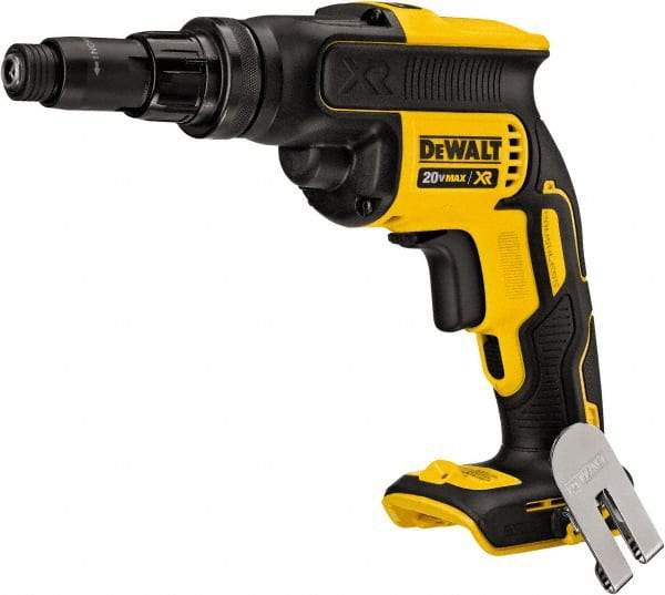 DeWALT - 20 Volt Lithium-Ion Battery Pistol Grip Cordless Screwdriver - 2,000 RPM - Americas Industrial Supply