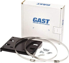 Gast - Air Compressor Riser Mounting Kit - Use with Gast 48/56 Frame Piston Pumps - Americas Industrial Supply