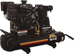 MI-T-M - 7.0 hp, 13.9 CFM, 90 Max psi, Single Stage Portable Fuel Air Compressor - Kohler CH270 OHV Engine - Americas Industrial Supply