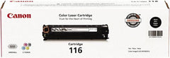 Canon - Black Toner Cartridge - Use with Canon imageCLASS MF8050Cn, MF8080Cw - Americas Industrial Supply