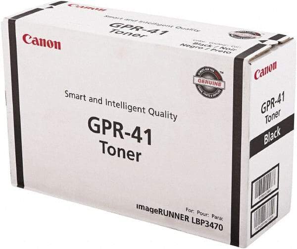 Canon - Black Toner Cartridge - Use with Canon imageRUNNER LBP3470 - Americas Industrial Supply