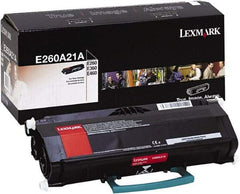 Lexmark - Black Toner Cartridge - Use with Lexmark E260, E360, E460 - Americas Industrial Supply