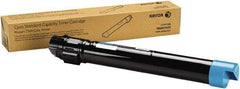 Xerox - Cyan Toner Cartridge - Use with Xerox Phaser 7500 - Americas Industrial Supply