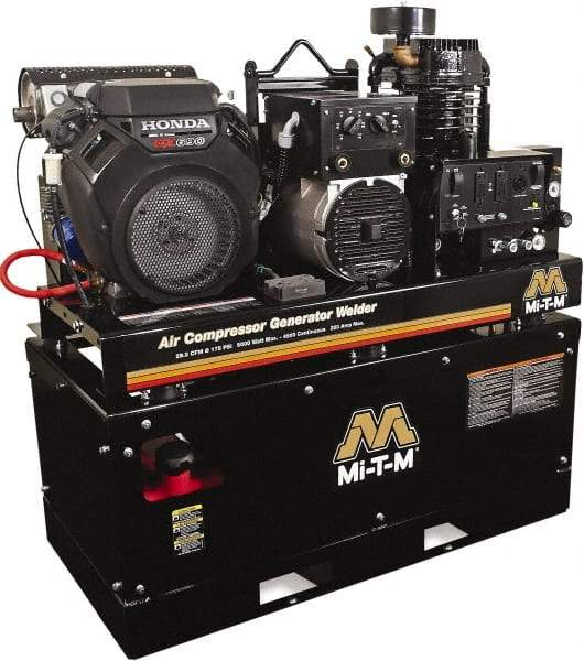 MI-T-M - Stationary Gas Air Compressors Horsepower: 22 Cubic Feet per Minute: 15.70 - Americas Industrial Supply