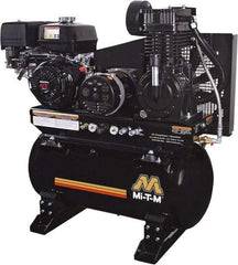 MI-T-M - Stationary Gas Air Compressors Horsepower: 13 Cubic Feet per Minute: 15.70 - Americas Industrial Supply