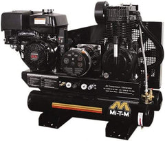 MI-T-M - Stationary Gas Air Compressors Horsepower: 13 Cubic Feet per Minute: 15.70 - Americas Industrial Supply