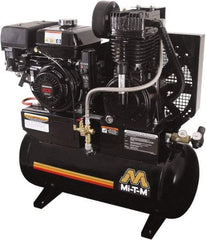 MI-T-M - Stationary Gas Air Compressors Horsepower: 9.0 Cubic Feet per Minute: 17.20 - Americas Industrial Supply