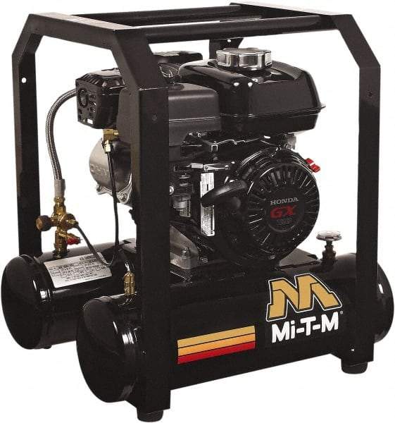 MI-T-M - Stationary Gas Air Compressors Horsepower: 4 Cubic Feet per Minute: 4.80 - Americas Industrial Supply