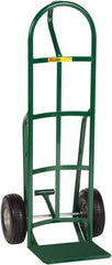 Little Giant - 800 Lb Capacity 49" OAH Hand Truck - 12 x 14" Base Plate, Loop Handle, Steel, Flat-Free Microcellular Foam Wheels - Americas Industrial Supply