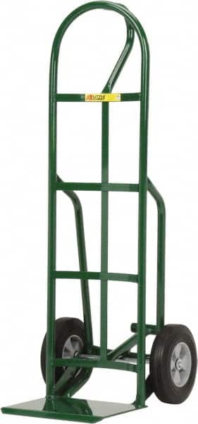 Little Giant - 800 Lb Capacity 49" OAH Hand Truck - 12 x 14" Base Plate, Loop Handle, Steel, Solid Rubber Wheels - Americas Industrial Supply