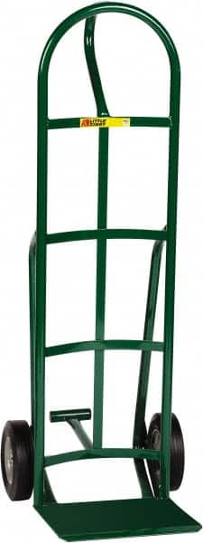 Little Giant - 800 Lb Capacity 49" OAH Hand Truck - 12 x 14" Base Plate, Loop Handle, Steel, Solid Rubber Wheels - Americas Industrial Supply