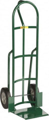 Little Giant - 800 Lb Capacity 49" OAH Hand Truck - 13-1/2 x 16" Base Plate, Loop Handle, Steel, Solid Rubber Wheels - Americas Industrial Supply