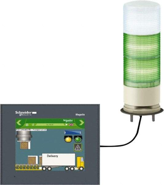 Schneider Electric - Stackable Tower Light Modules Light Module Type: Light Module Light Type: Steady; Flashing - Americas Industrial Supply