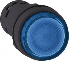 Schneider Electric - Pushbutton Switch Illuminated Body - Blue - Americas Industrial Supply