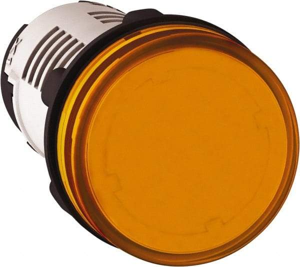 Schneider Electric - 120 V Orange Lens LED Pilot Light - Americas Industrial Supply