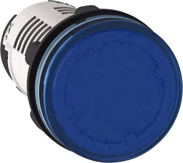 Schneider Electric - 120 V Blue Lens LED Pilot Light - Americas Industrial Supply