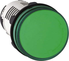 Schneider Electric - 230 V Green Lens LED Pilot Light - Americas Industrial Supply