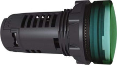 Schneider Electric - 120 V Green Lens LED Pilot Light - Americas Industrial Supply