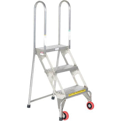Vestil - 51-15/16" High 350 Lb Capacity 3 Step Foldup - Americas Industrial Supply