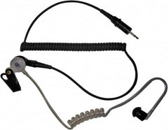 Kenwood - Ear Bud, Push to Talk Microphone Earphone Kit - Black & Clear, Use with Protalk Series Two Way Radios - Americas Industrial Supply